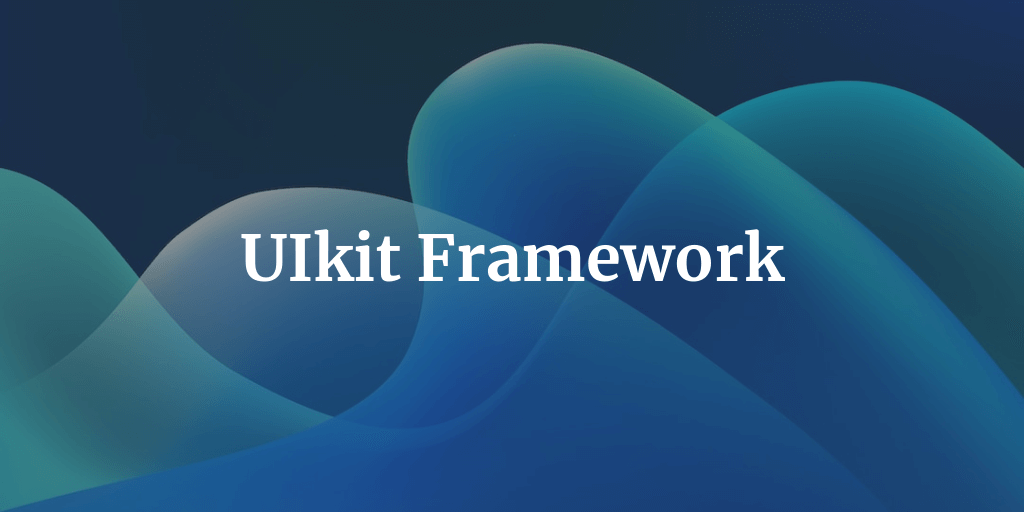 image displaying big title for the UIkit Joomla template framework